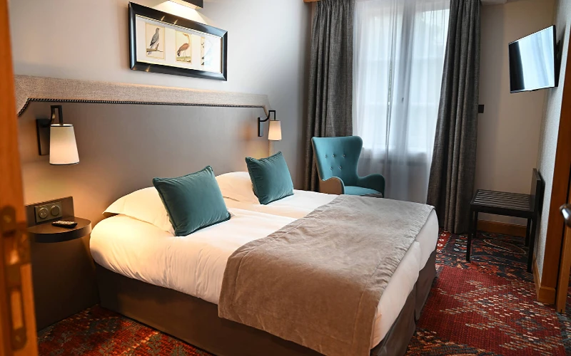Chambre Hotel Le Rempart Tournus(2)
